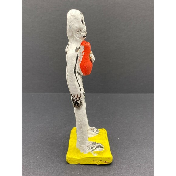 Vintage Dia De Los Muertos Skeleton Muneca Josefina Aguilar - Free Shipping - Picture 5 of 5
